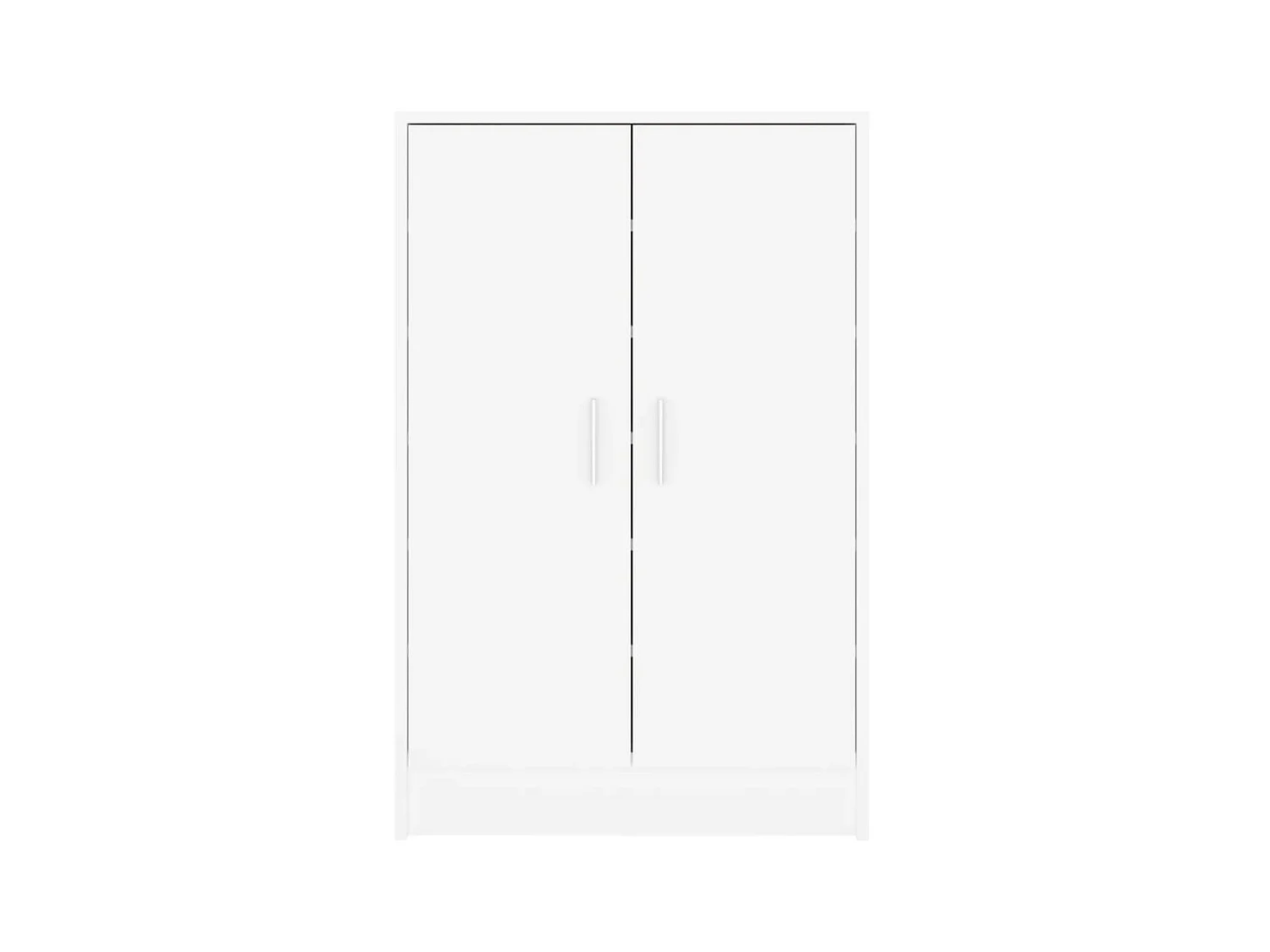 Armoire à chaussures Blanc 60x35x92 cm Aggloméré