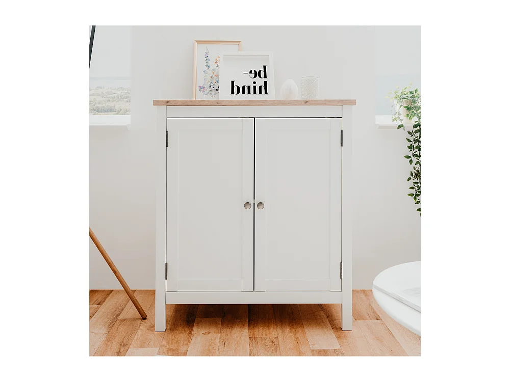 Buffet scandinave avec placards 80 cm SKADAR