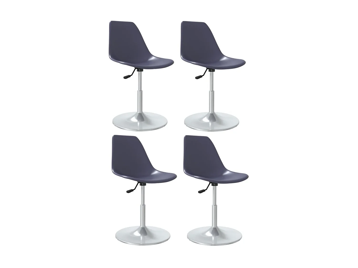 Draaibare eetkamerstoelen set van 4 Lila PP