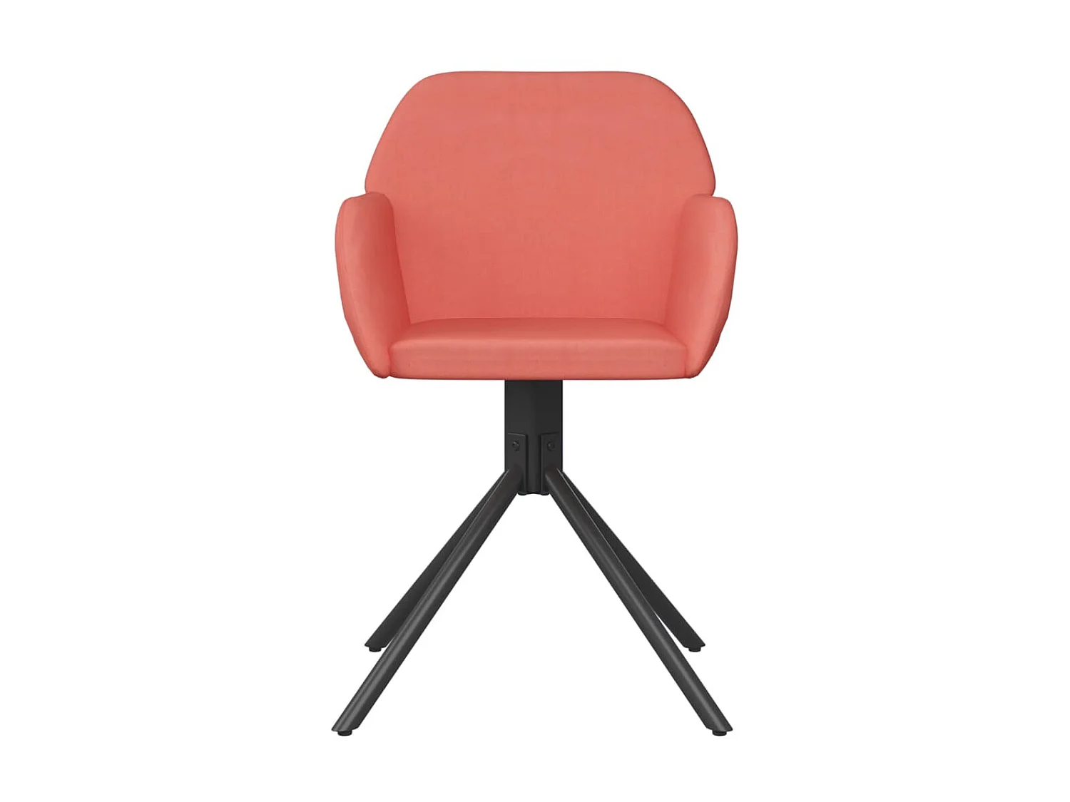 Draaibare eetkamerstoelen set van 2 Pink Velvet