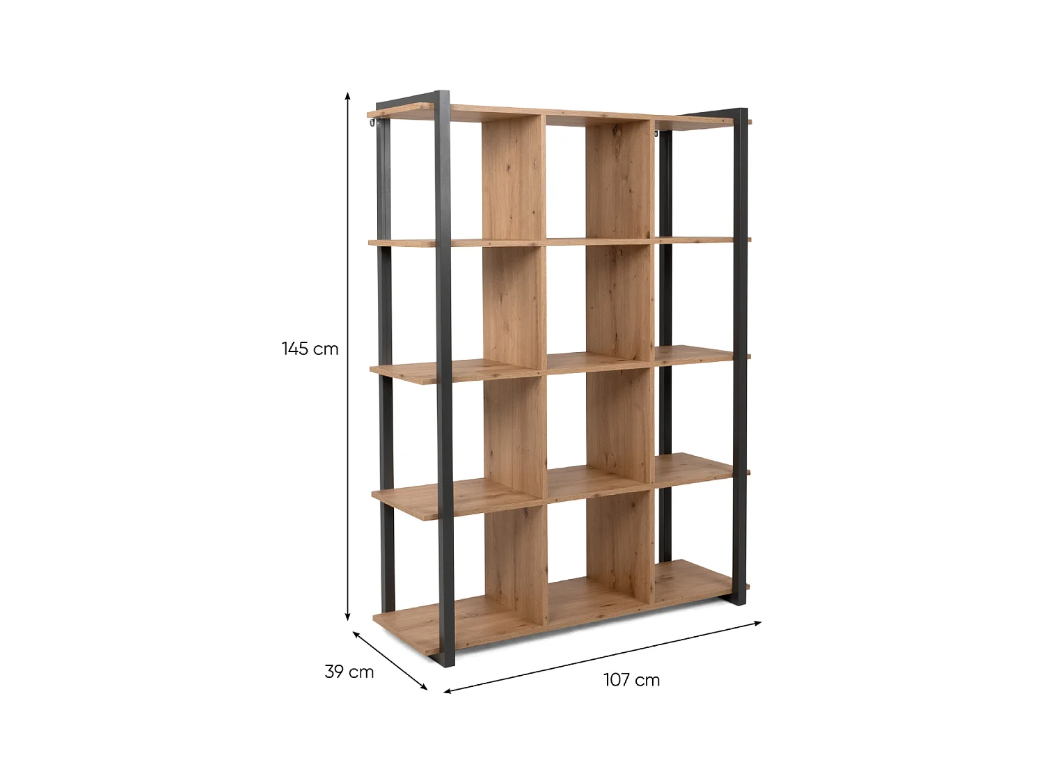 Muebles de estanterías de estilo industrial KOTOR