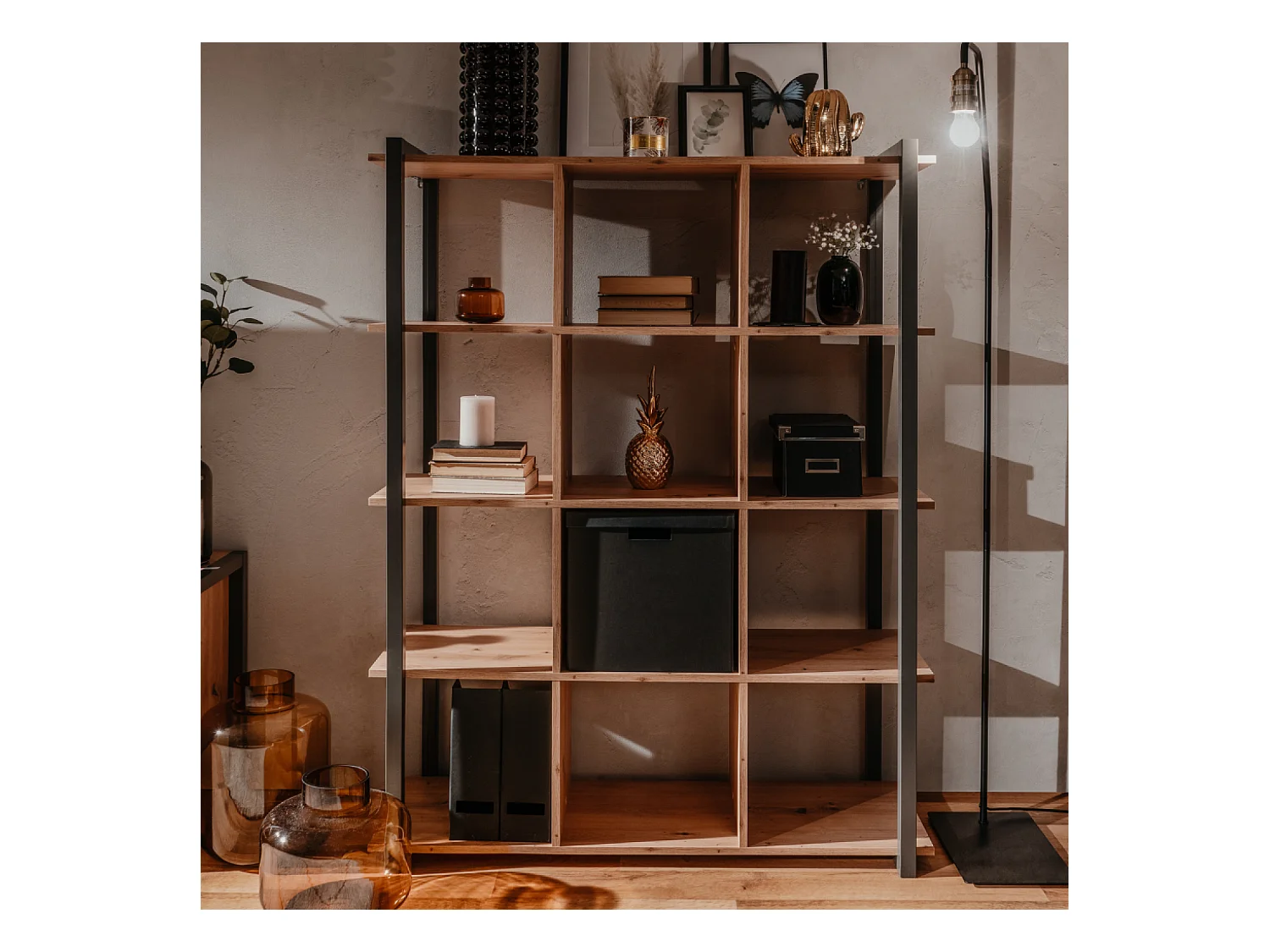 Muebles de estanterías de estilo industrial KOTOR