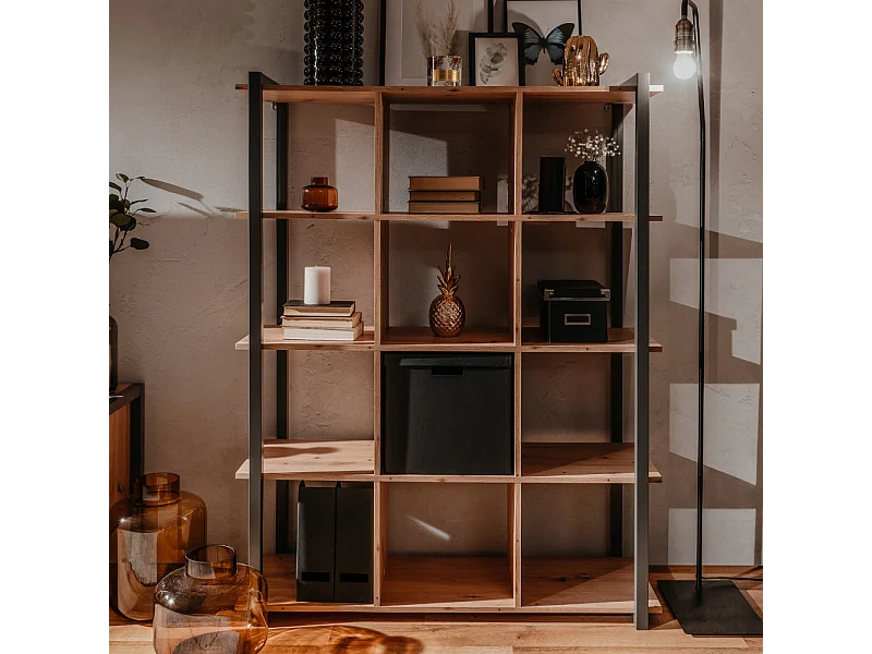 Meuble à étagères style industriel KOTOR