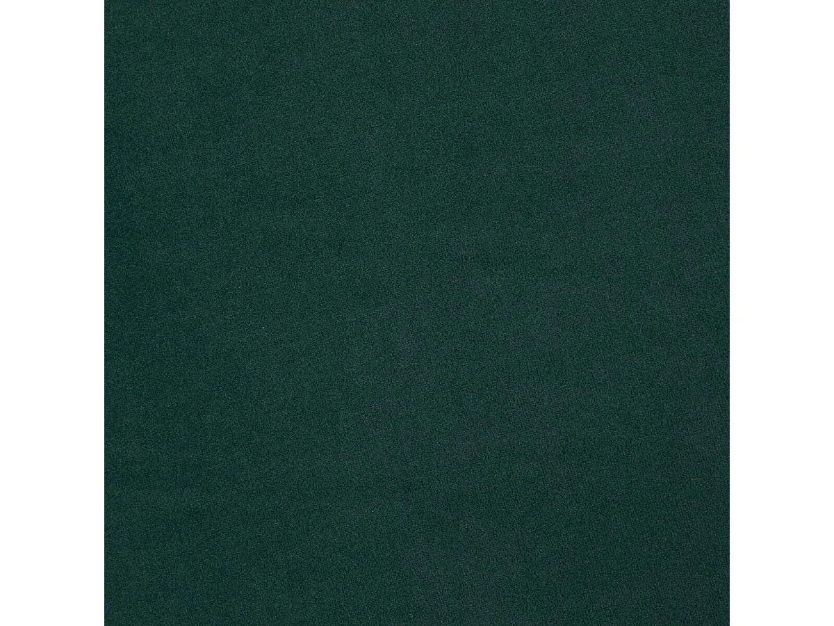 2 en 1 Pouf pliant double et coffre de rangement Velours Vert cèdre 76 x H 38 cm