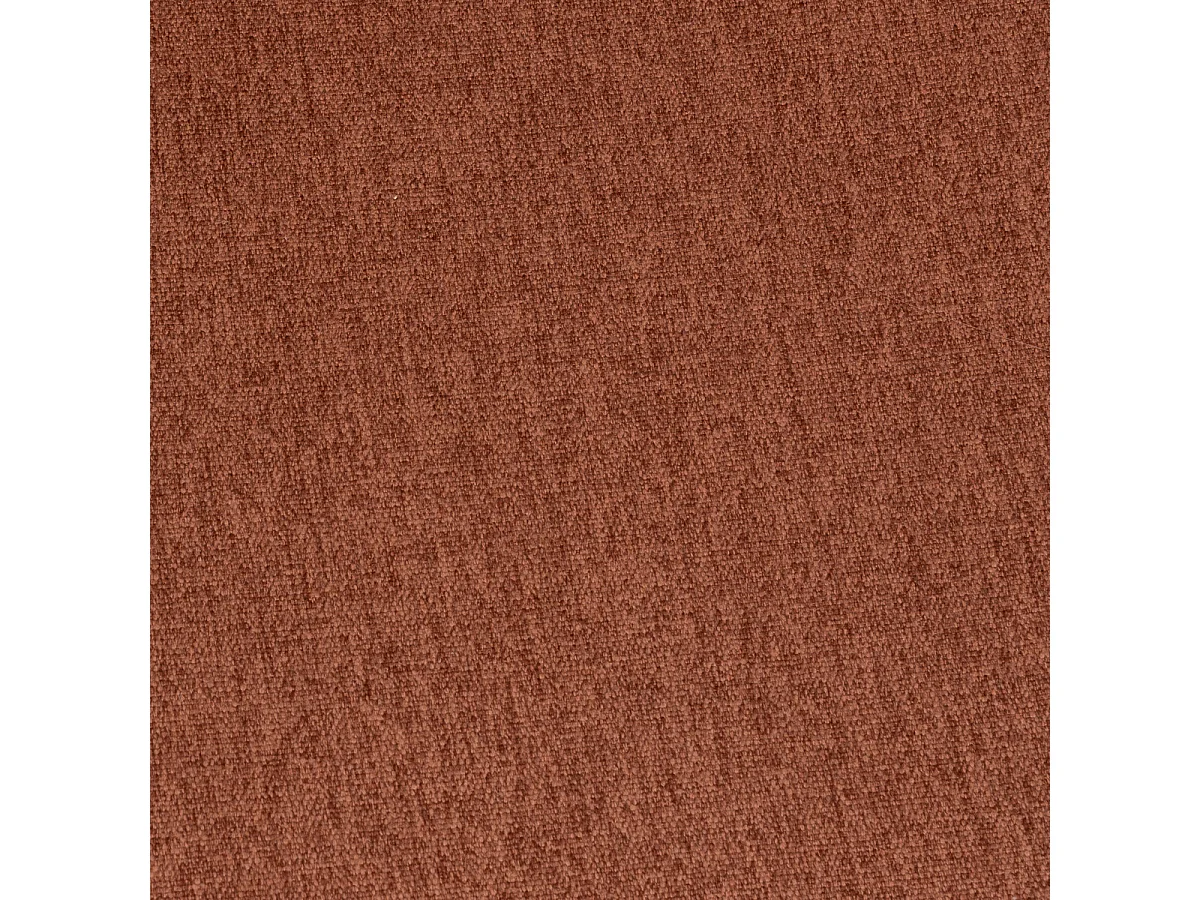 Chaise de table en tissu Ambre et pieds en métal effet bois