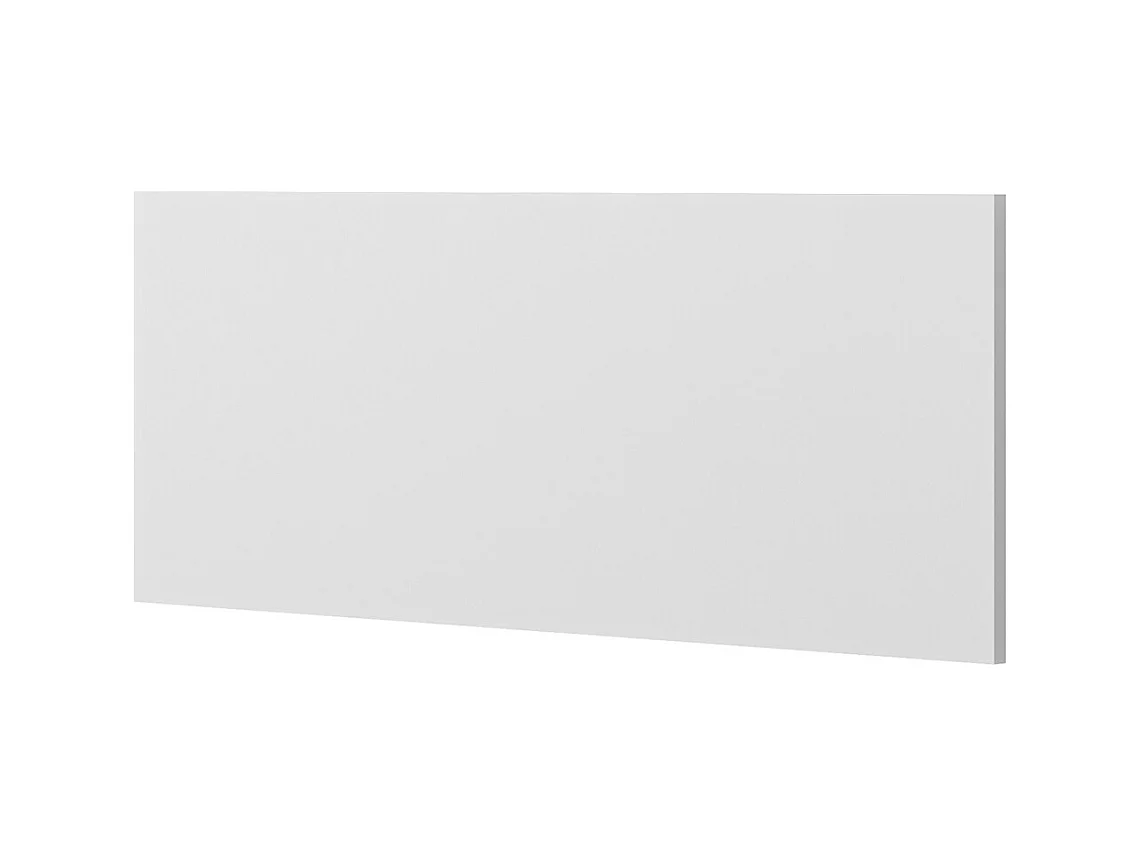 Tête de lit en bois coloris blanc - longueur 110 x hauteur 40 cm