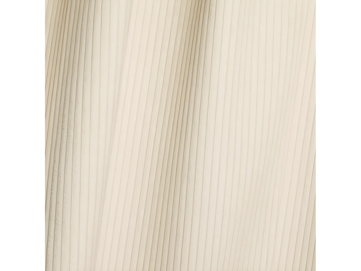 Canapé d'angle gauche coffre convertible velours côtelé crème 257cm SASHA