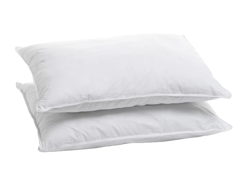 Lot de 2 oreillers 50x70cm souples Sensation Duvet gonflant