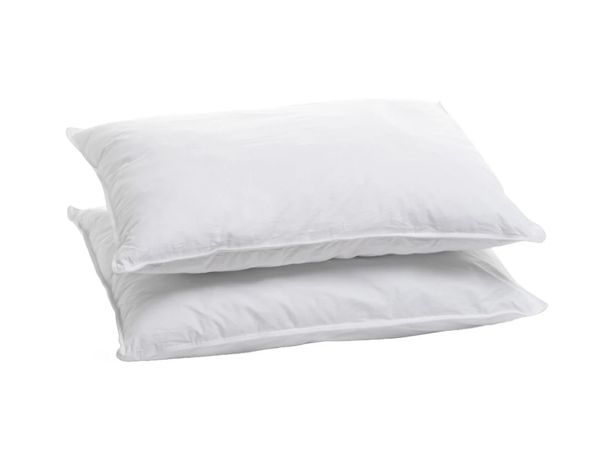 Lot de 2 oreillers 50x70cm volume gonflants