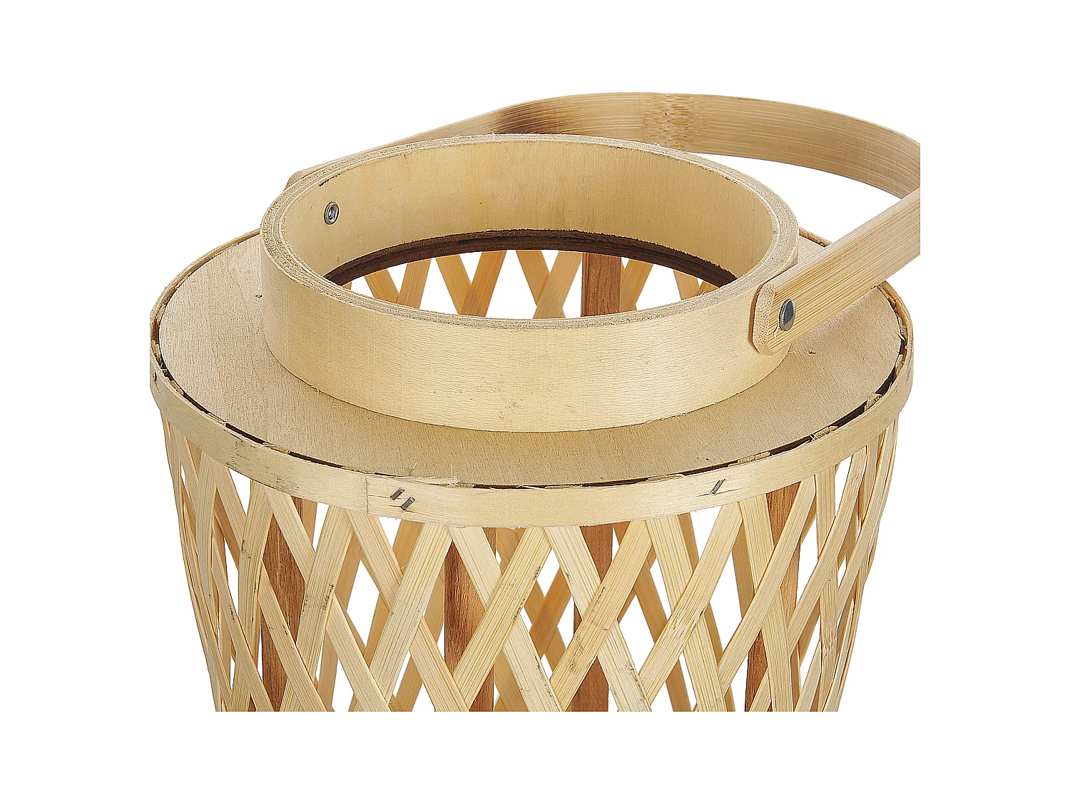 Lantaarn MACTAN Bamboehout 38 cm Natuurlijk