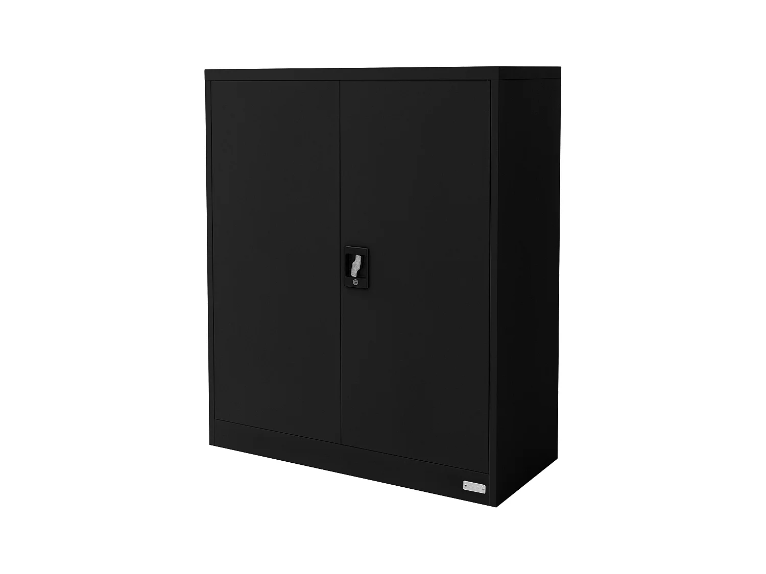 Armoire de bureau Armoire à dossiers en acier Armoire métallique Verrouillable 90x40x109 cm