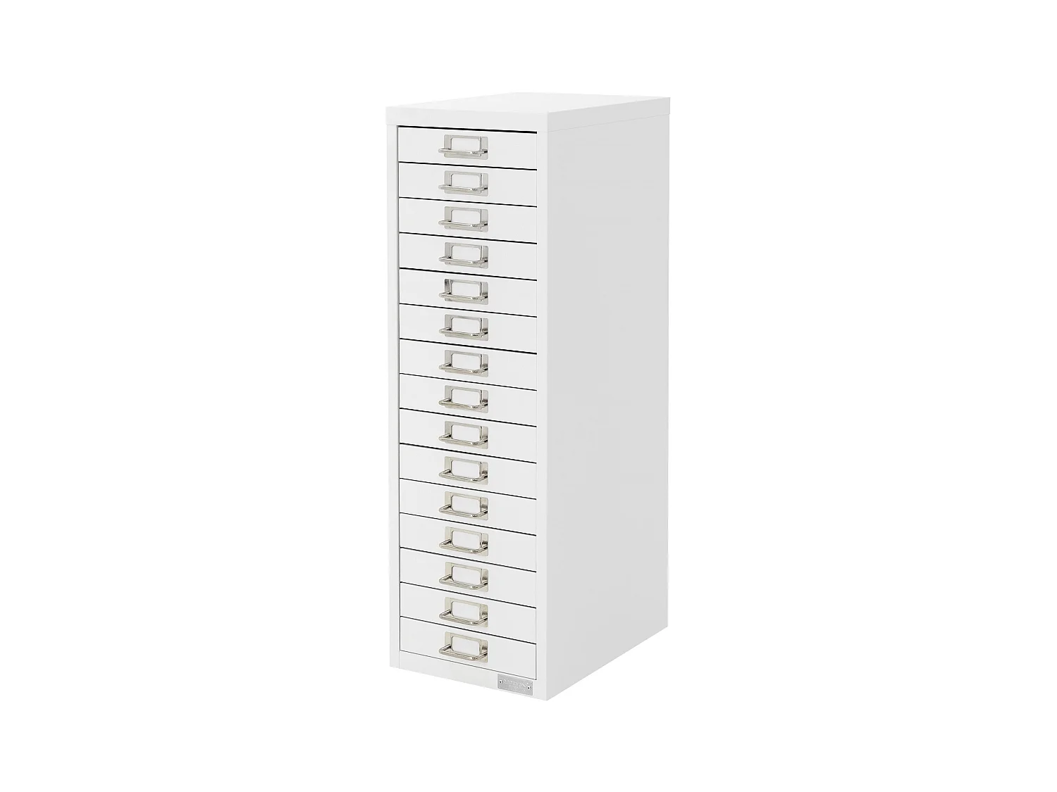 Armoire à dossiers métallique Armoire de bureau en acier avec 15 tiroirs blanc