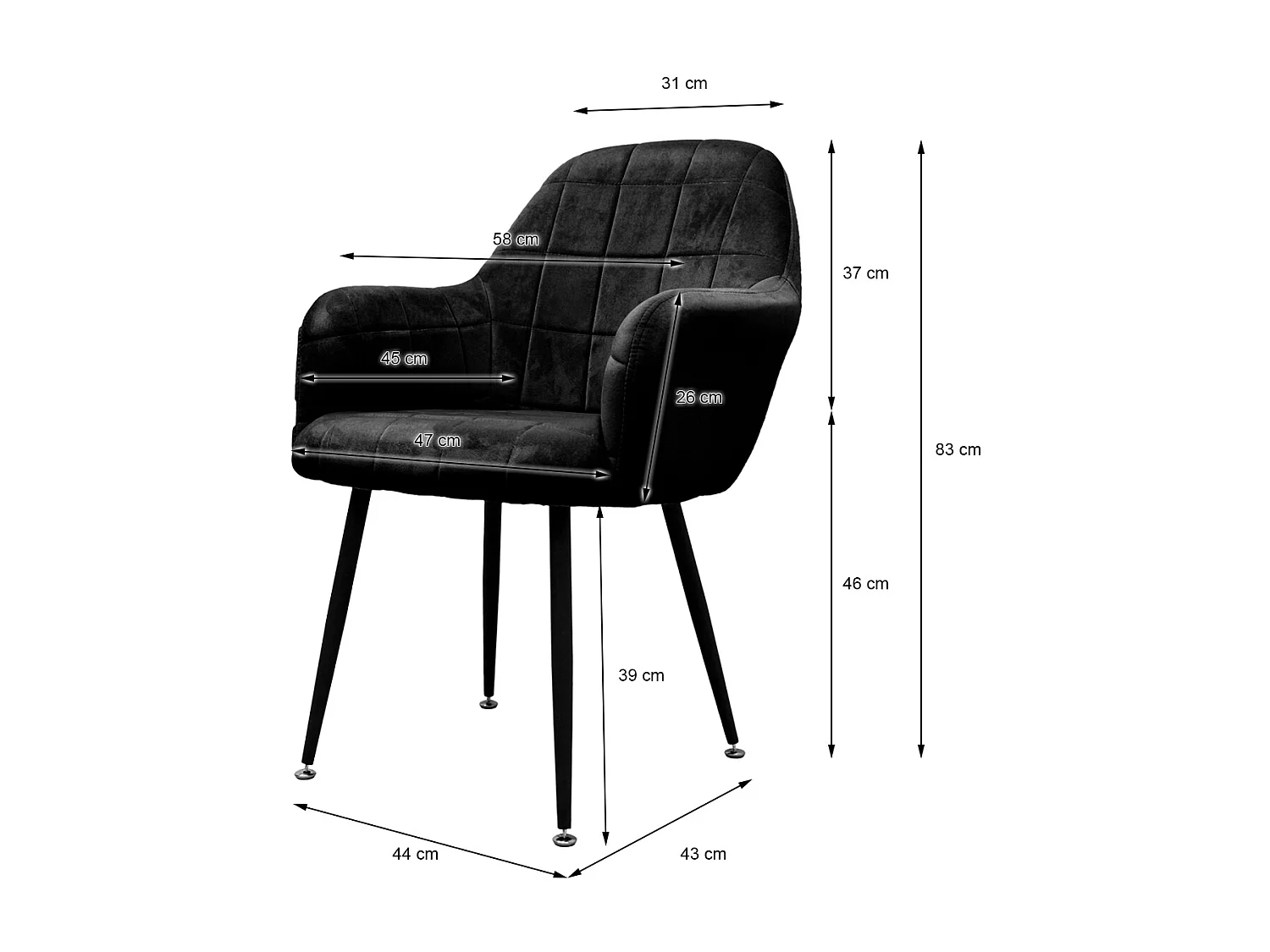Sedie da sala da pranzo Sedia da sala da pranzo Sedie da soggiorno Set di 8 sedie Bordeaux Nero