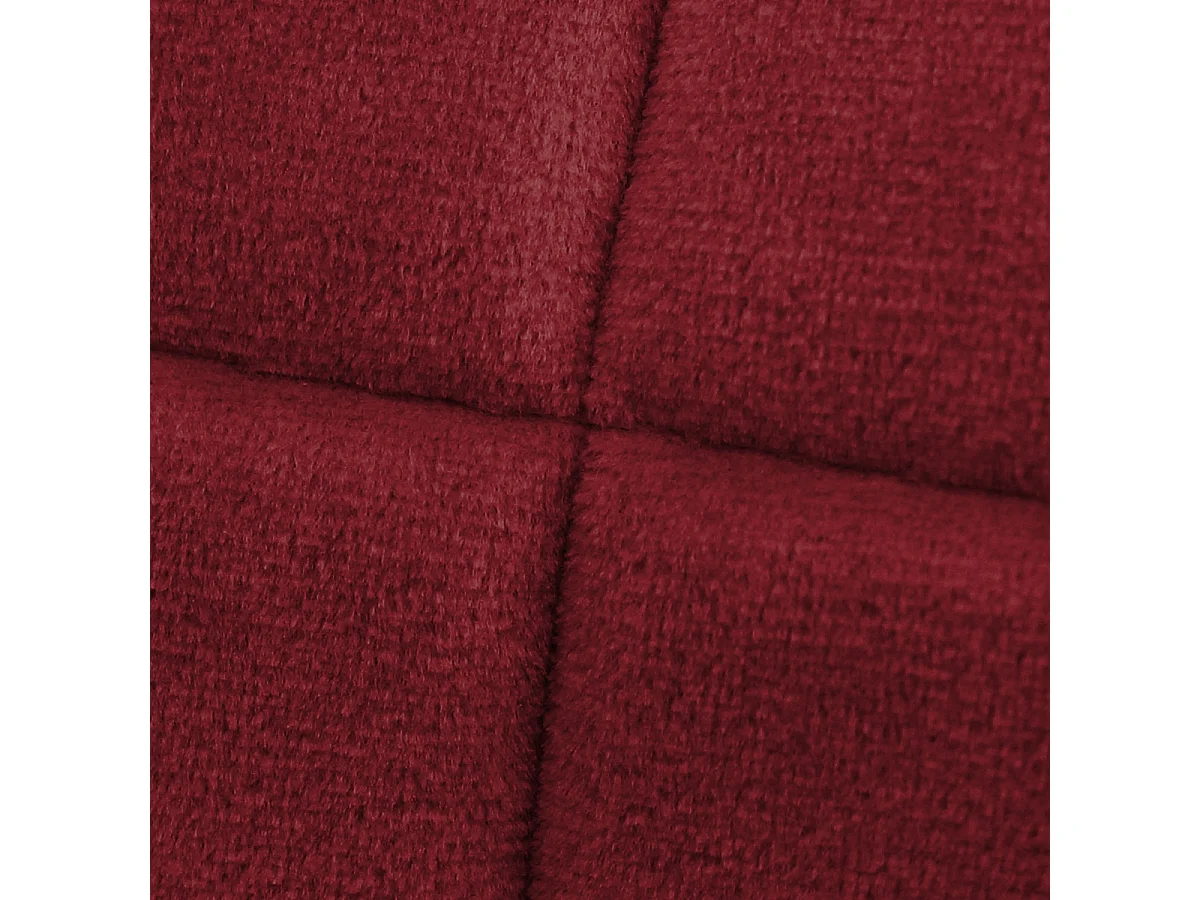 4 chaises de salle à manger Chaises de salon Chaise en velours Chaise de cuisine Set Bordeaux