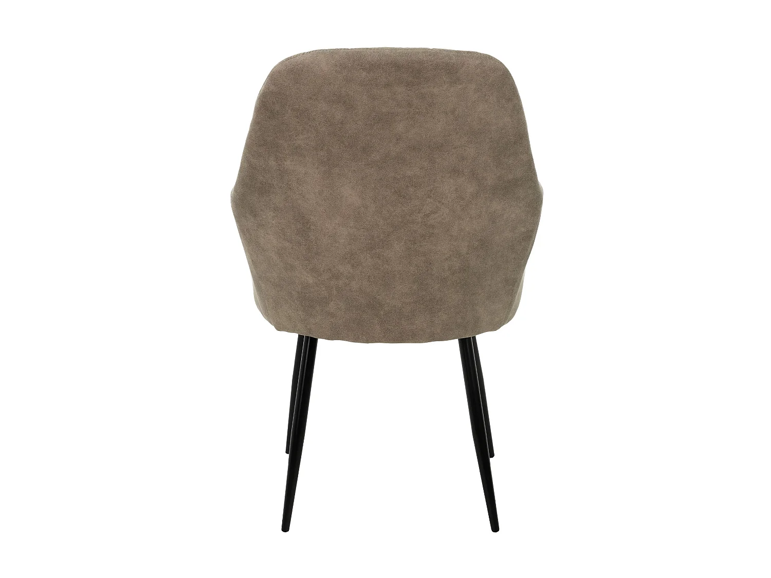 Set di 4 sedie sala da pranzo sedie soggiorno design sedia sala da pranzo micro pelle grigio oliva