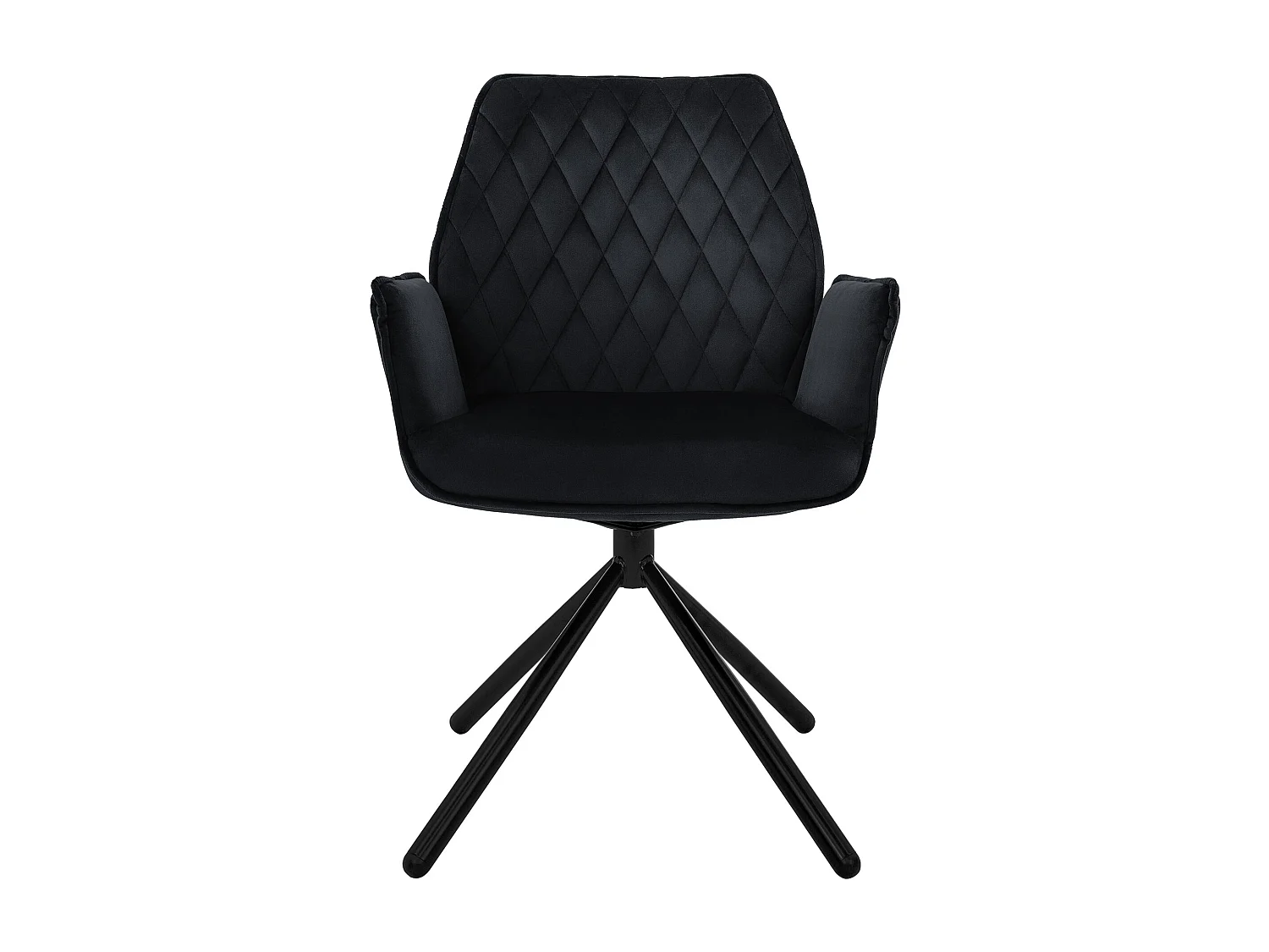 Lote de 4 sillas giratorias silla de comedor sillón sillón de terciopelo giratorio 180