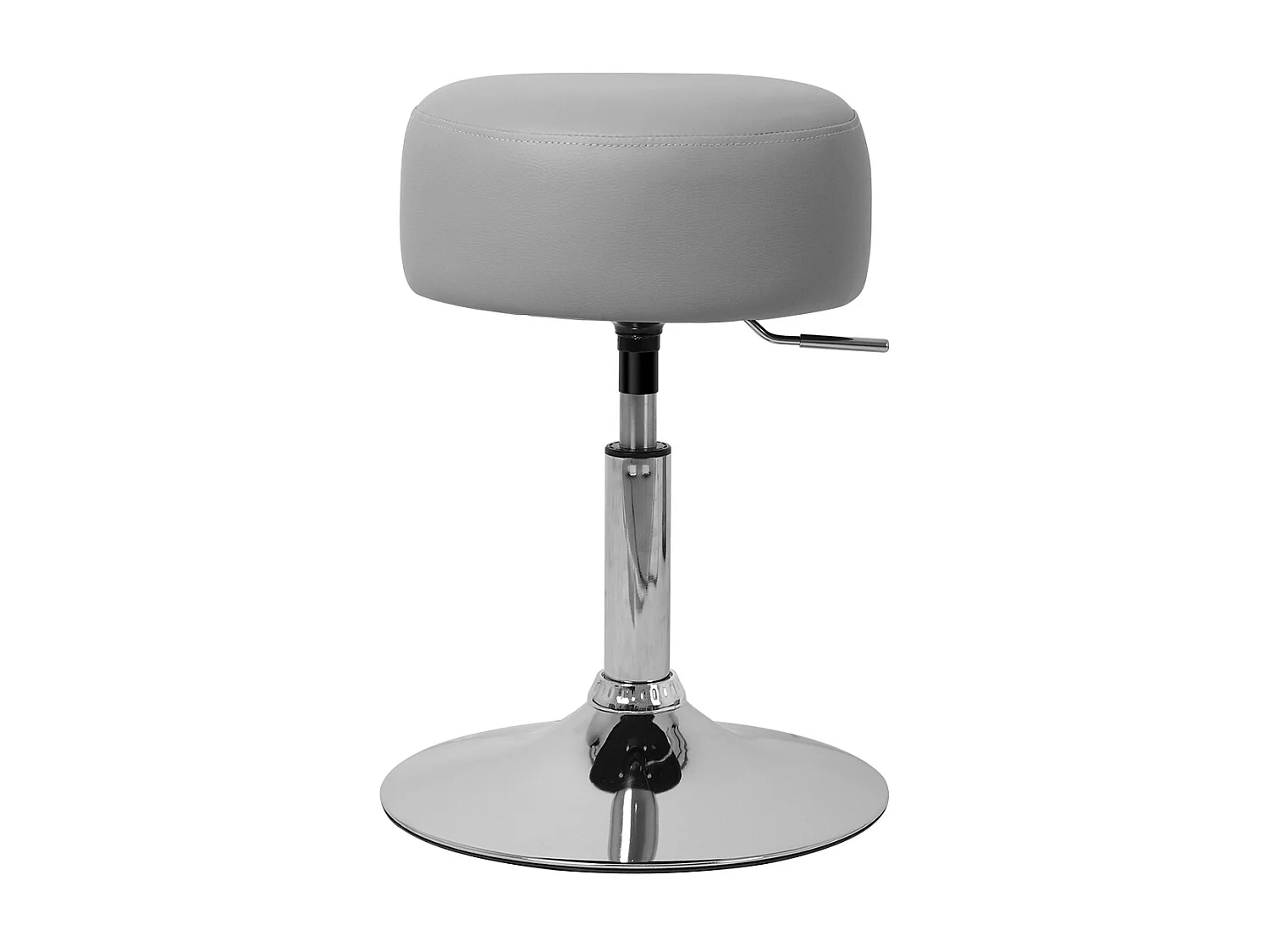 Tocador LED Tocador Cosmetico Tocador Espejo con Taburete Gris Claro