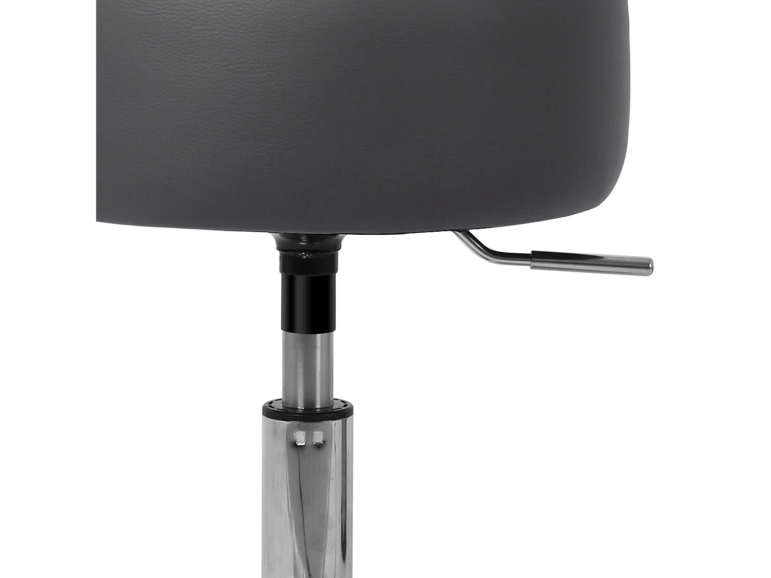 Coiffeuse LED Coiffeuse Commode Miroir Tabouret Gris foncé