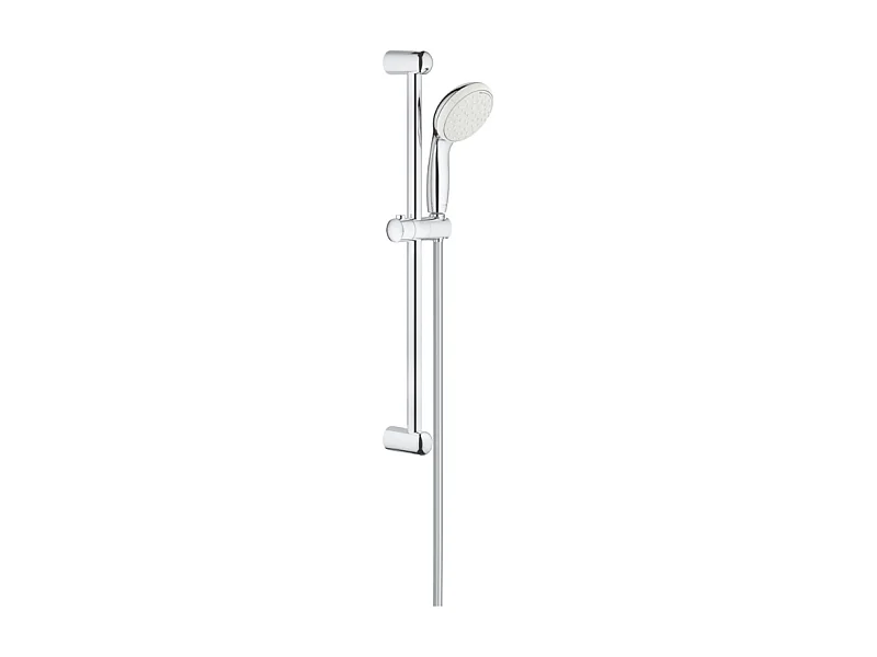 Ensemble de douche 2 jets Tempesta 100 27598001 - Barre de douche 60 cm - Anti-calcaire - Chrome