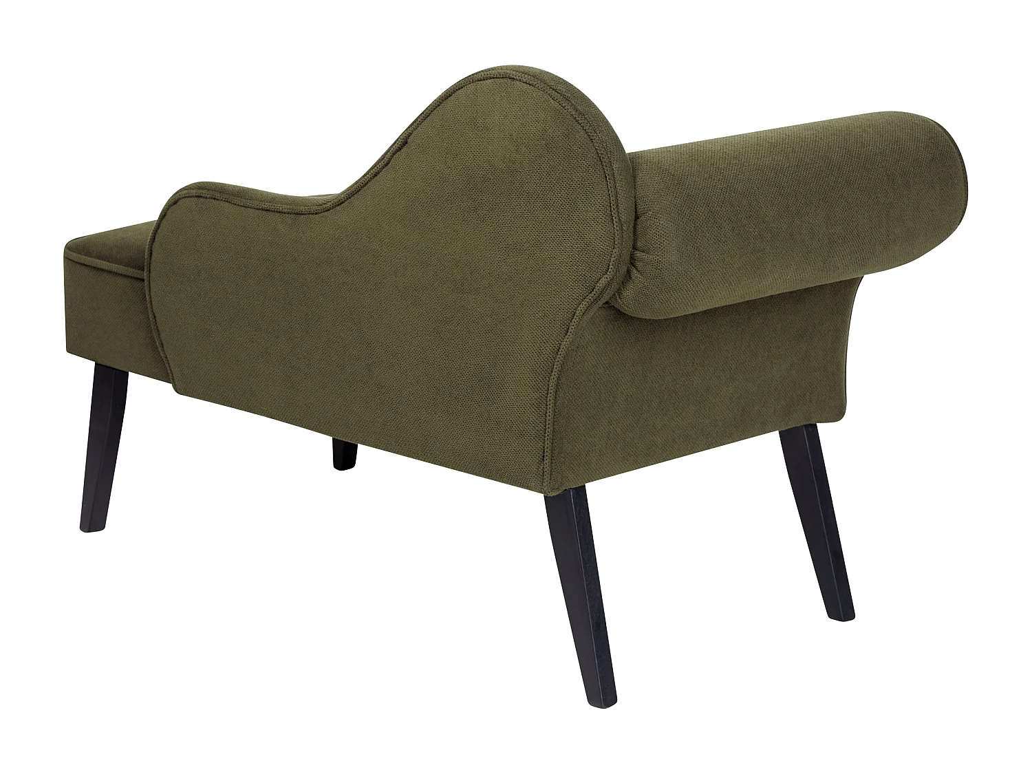Chaise longue côté droite BIARRITZ Tissu Vert olive