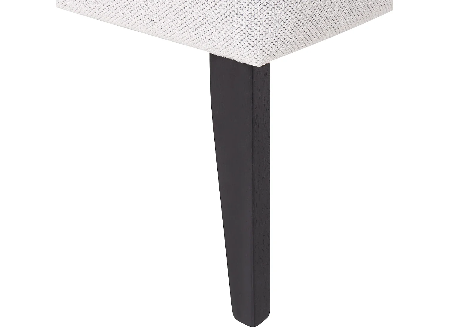 Chaise longue côté droit BIARRITZ Tissu Blanc