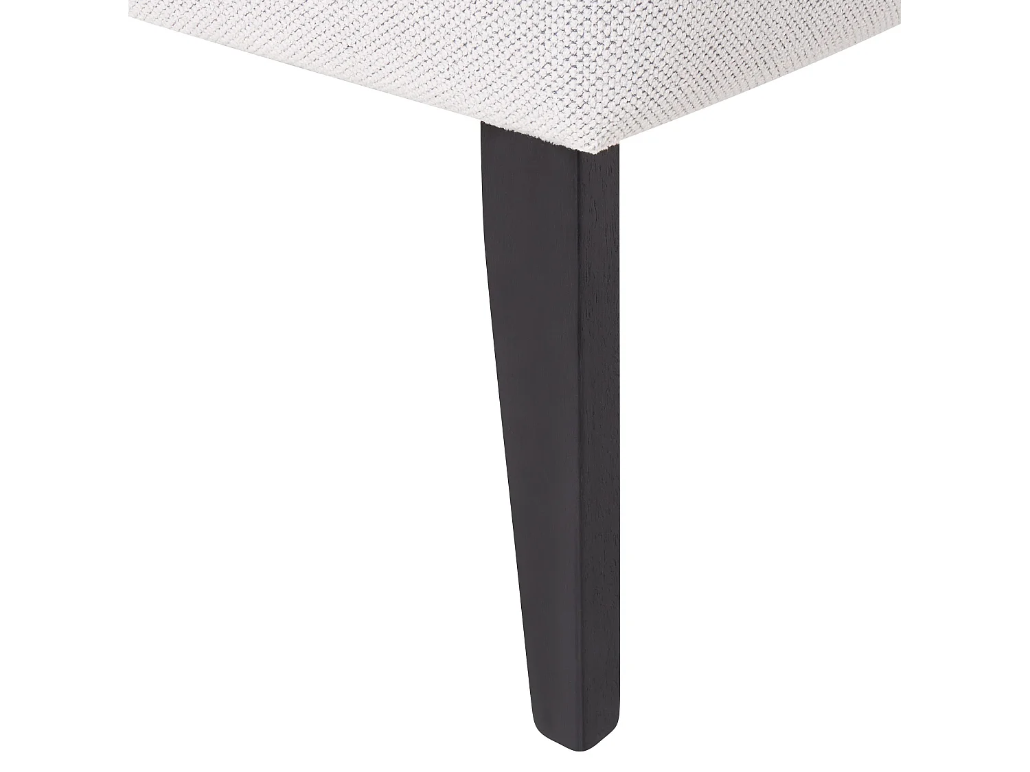 Chaise longue côté droit BIARRITZ Tissu Blanc