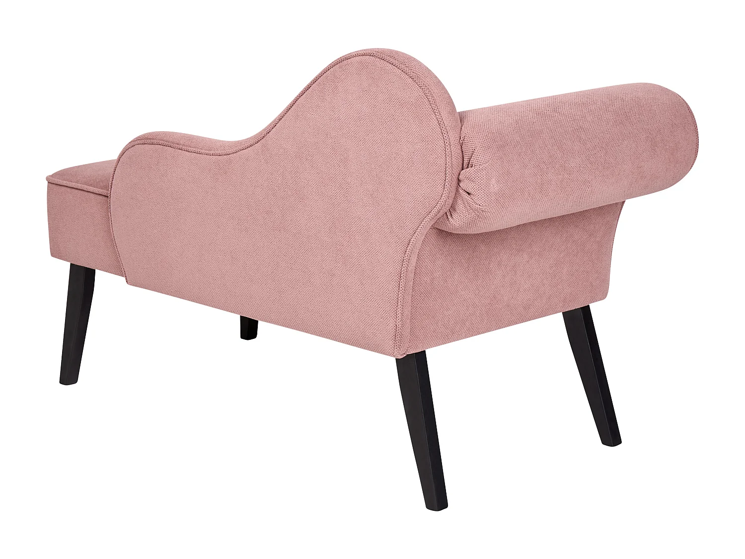 Linksseitige Chaiselounge BIARRITZ Stoff Rosa