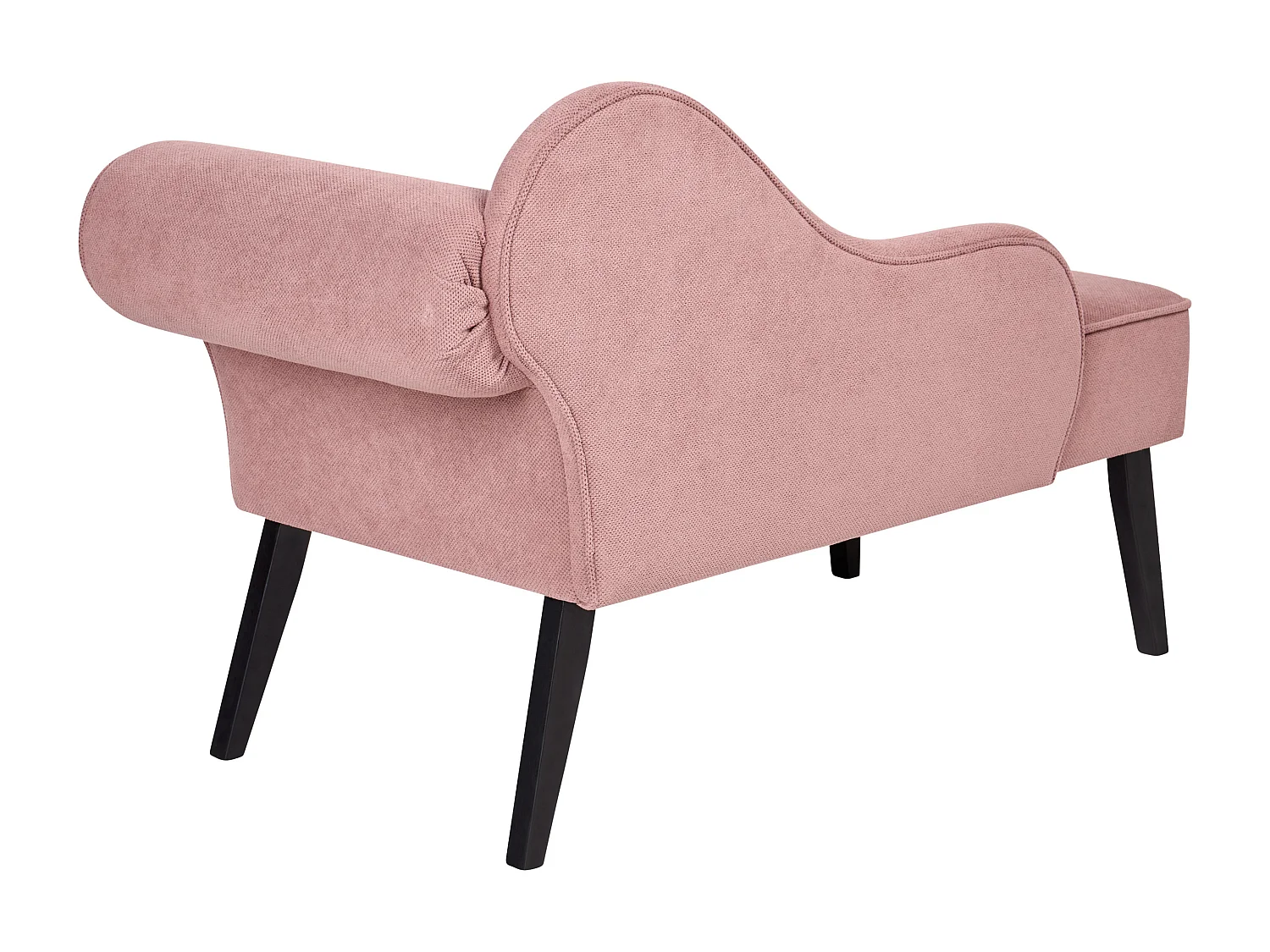 Chaise longue côté droit BIARRITZ Tissu Rose