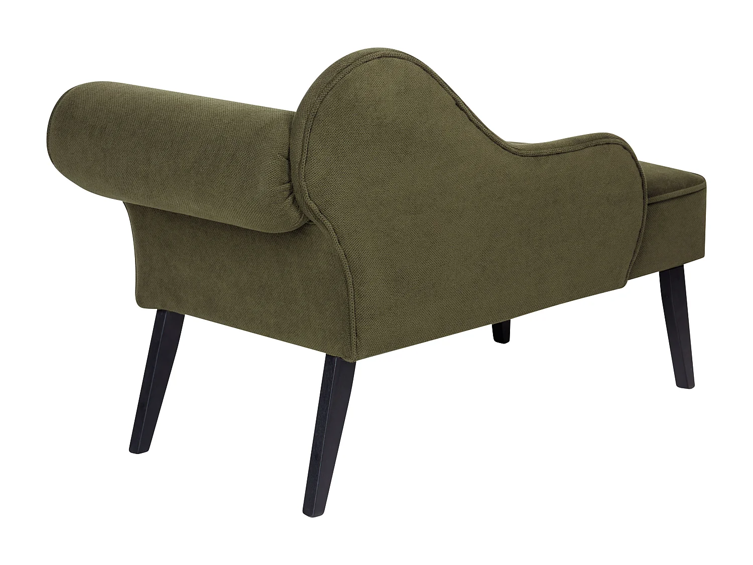 Chaise longue côté droit BIARRITZ Tissu Vert olive