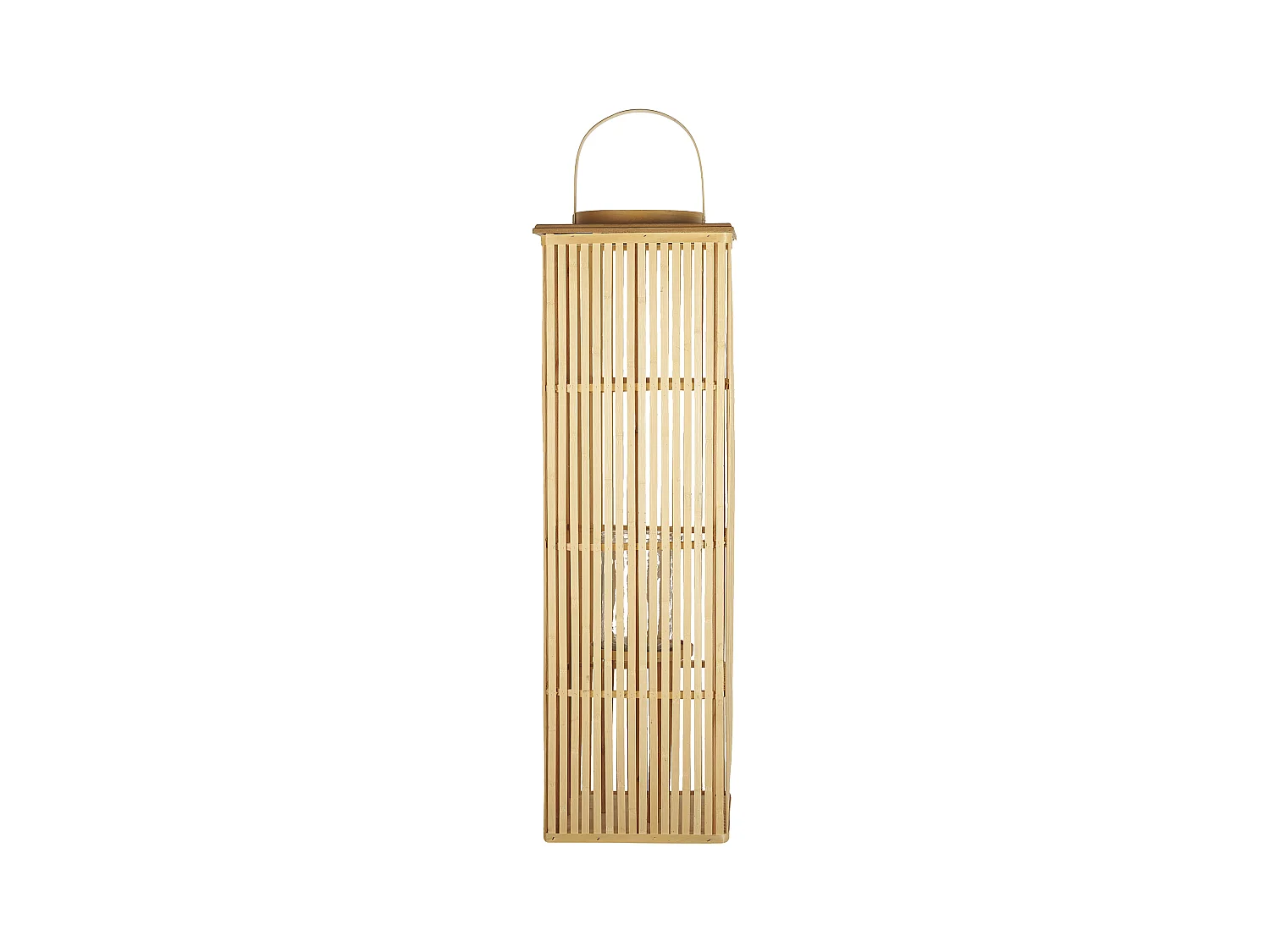 Lanterne BALABAC Bambou 88 cm Marron clair