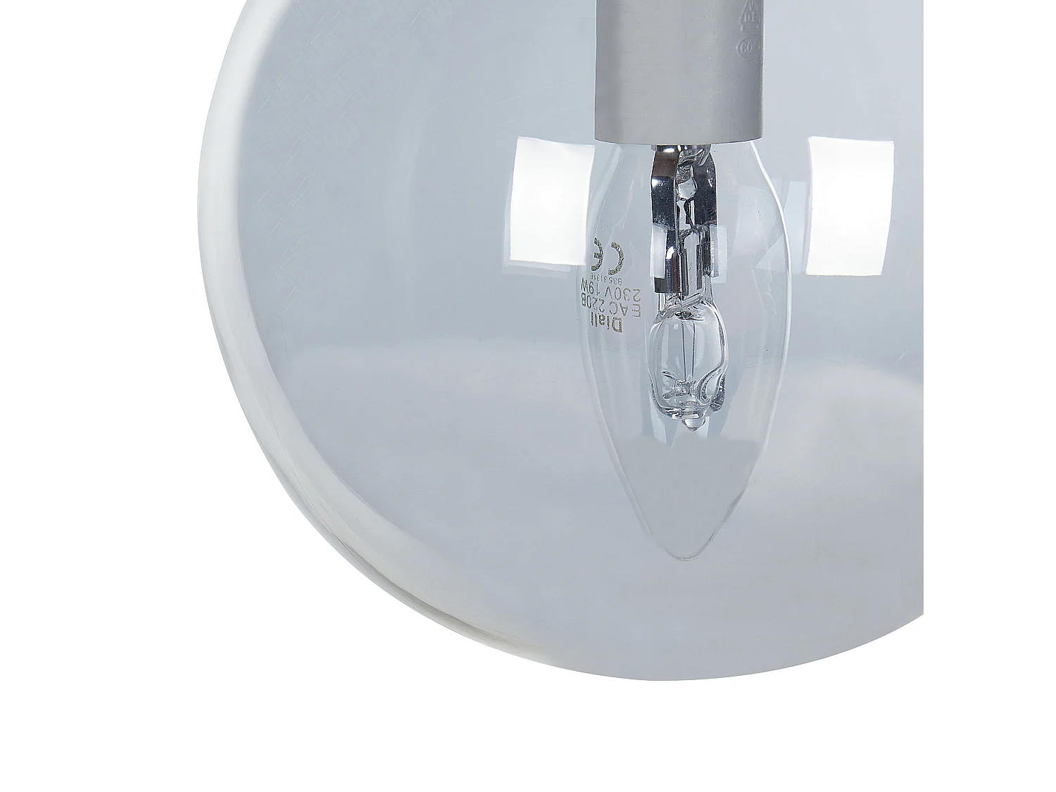 Lampe suspension NOEL Verre Noir