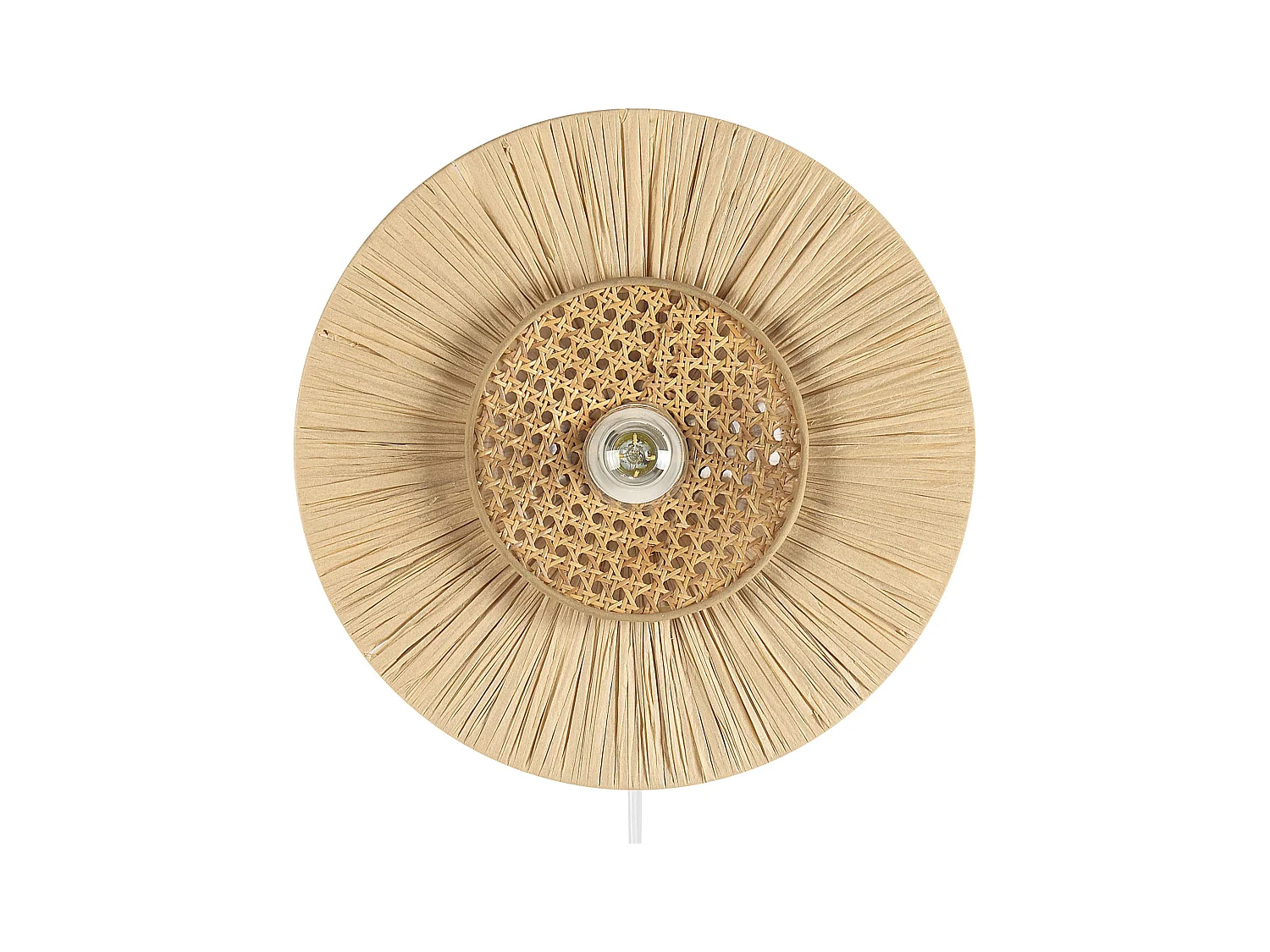 Lampe murale YAAPI Papier Naturel