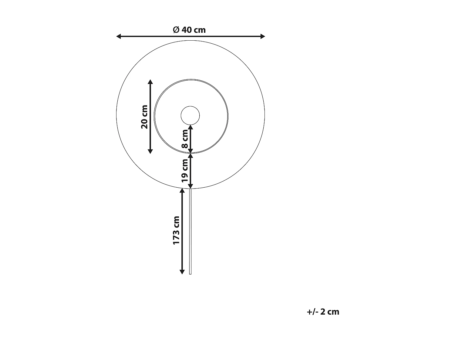 Lampe murale YAAPI Papier Naturel