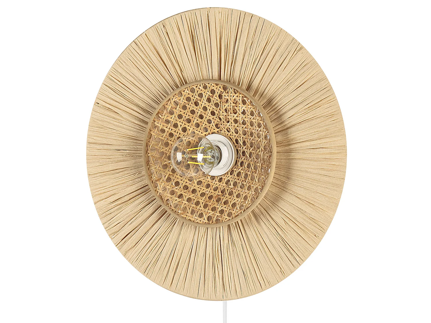 Lampe murale YAAPI Papier Naturel