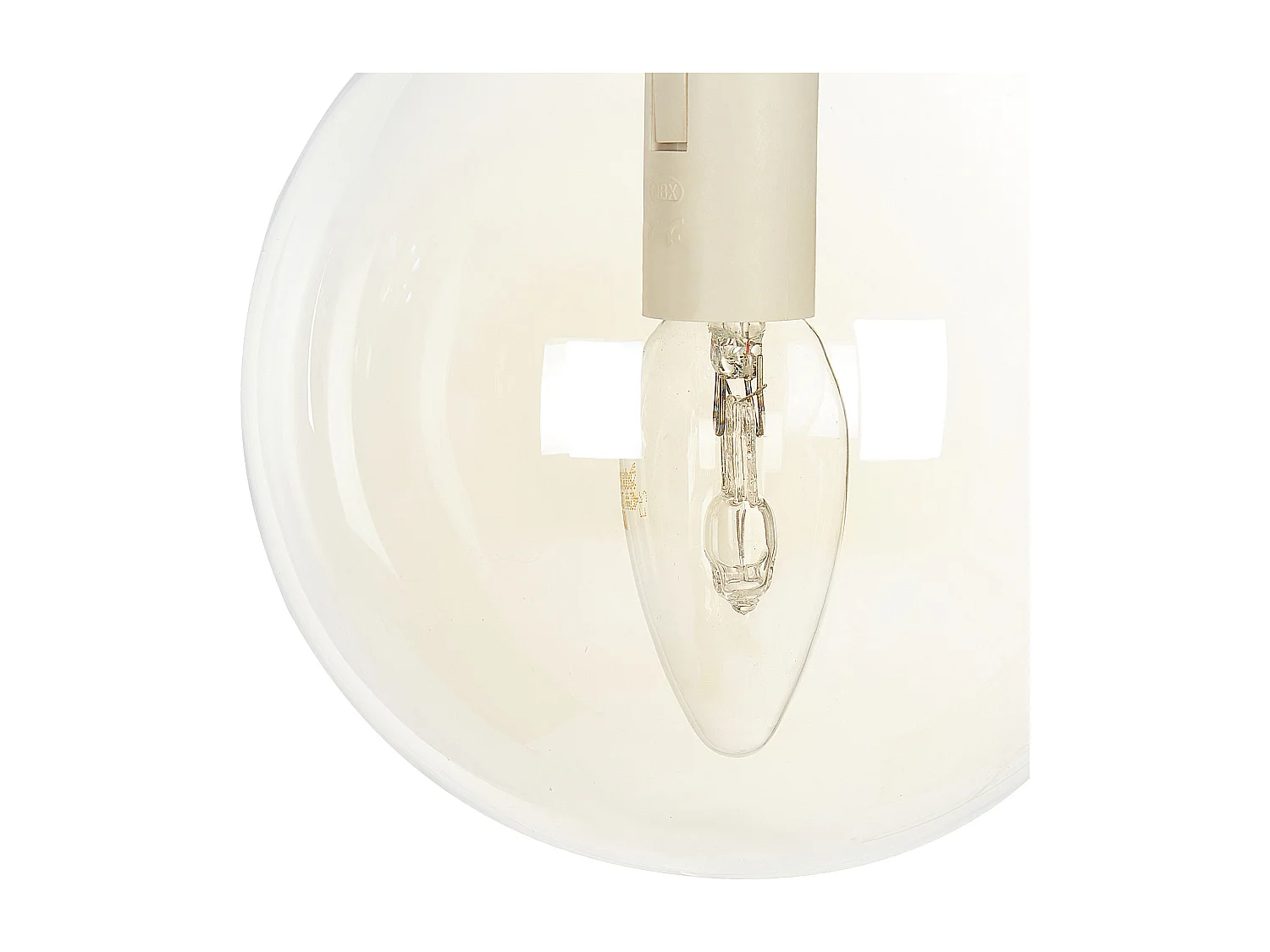 Lampe suspension NOEL Verre Doré