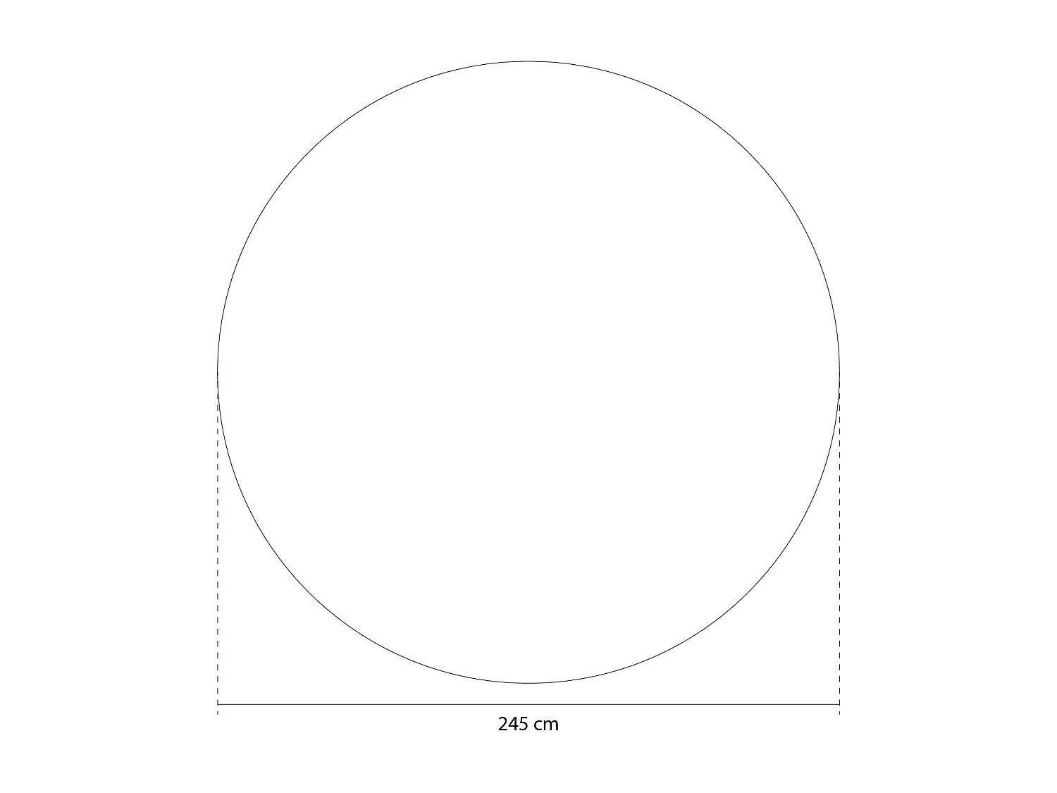 Bâche à bulles pour piscine acier ronde Ø 2,40 m - Gré