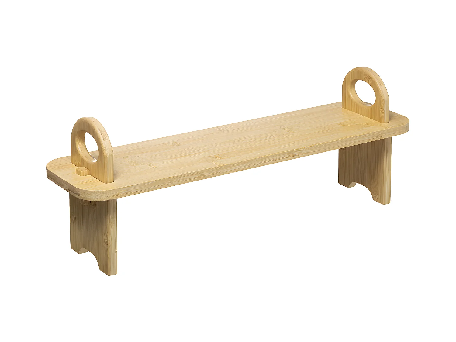 Étagère sur Pied "Bambou" 59cm Naturel