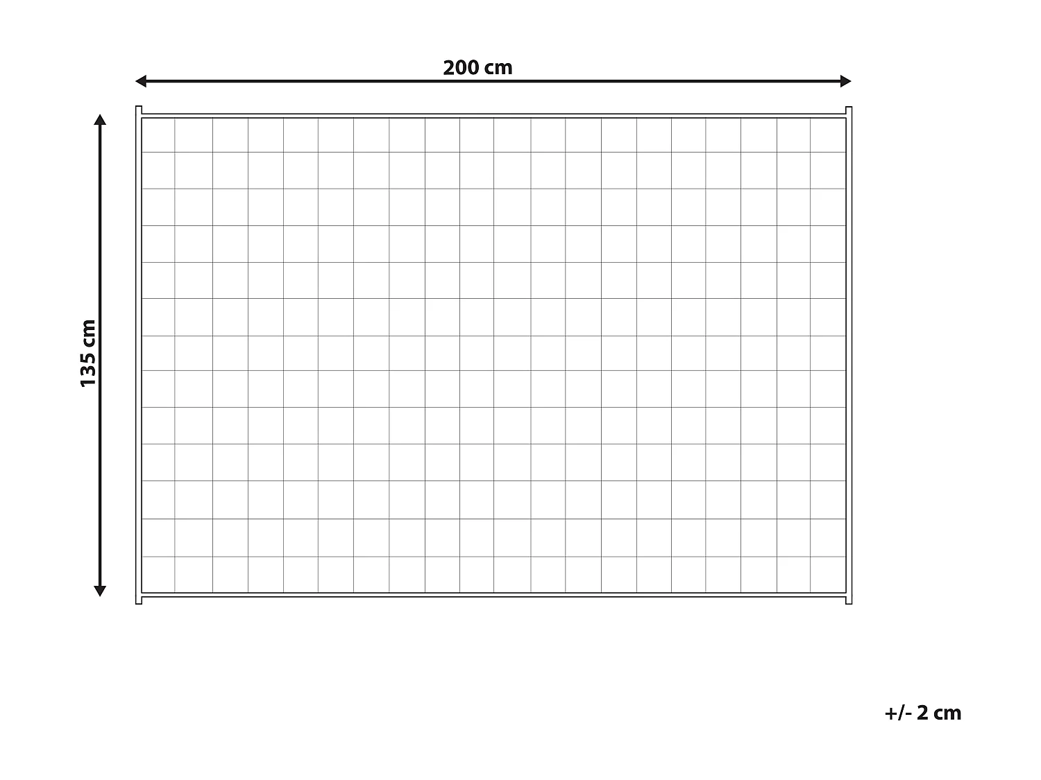 Gewichtsdecke 8000 NEREID 135 x 200 cm Blau