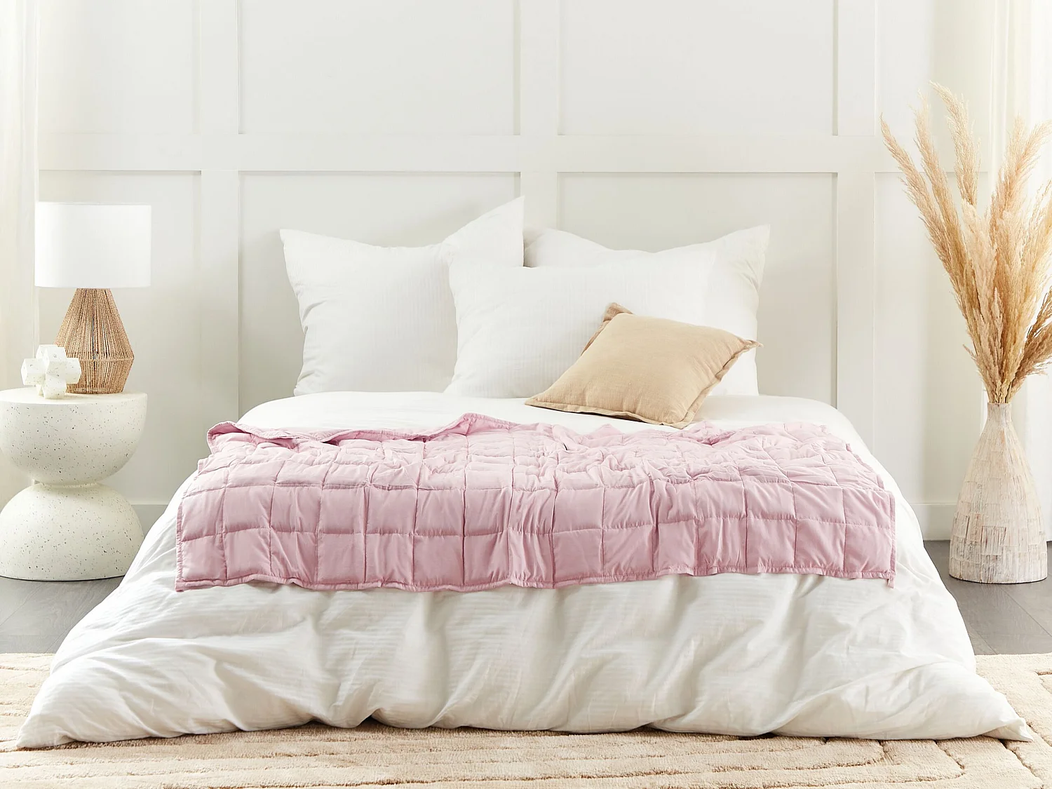 Couverture lestée 4000 NEREID 100 x 150 cm Rose