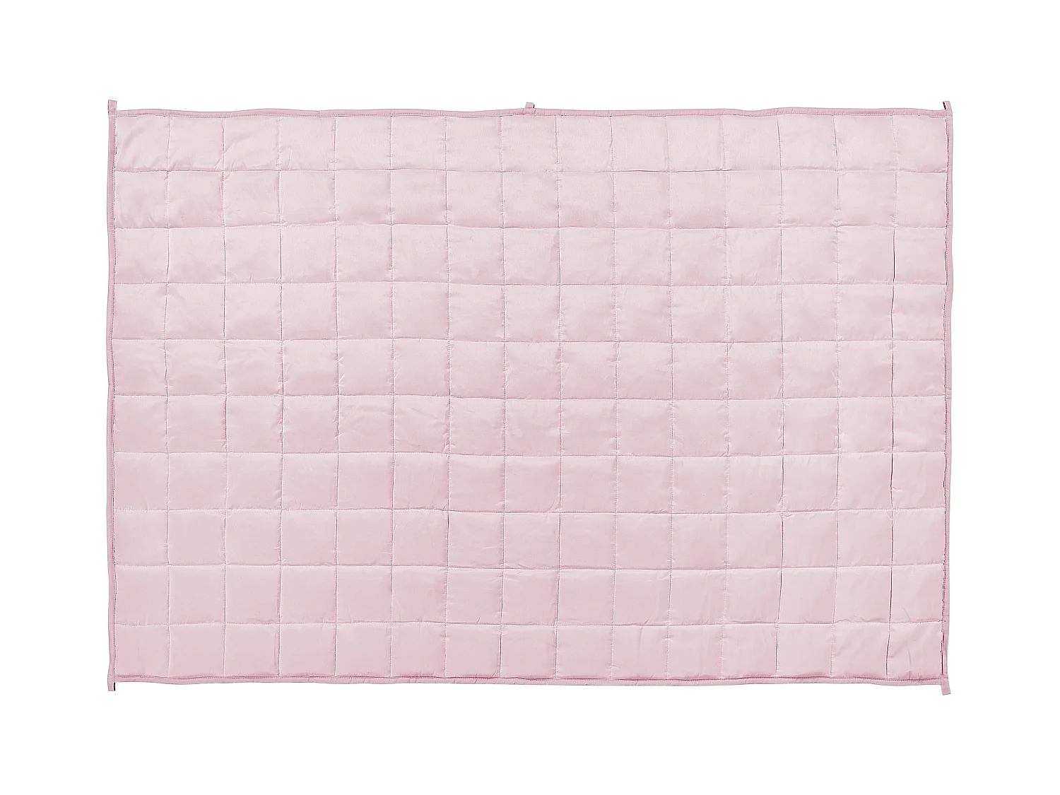Gewichtsdecke mit Glasperlen kleine Kammern 100 x 150 cm 4 kg rosa modern Nereid