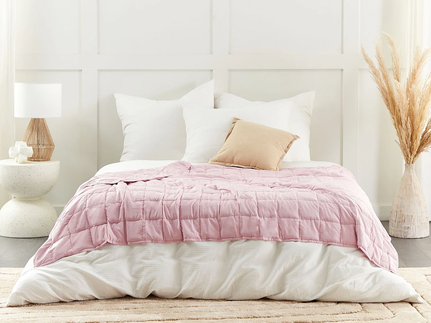 Couverture lestée 8000 NEREID 135 x 200 cm Rose