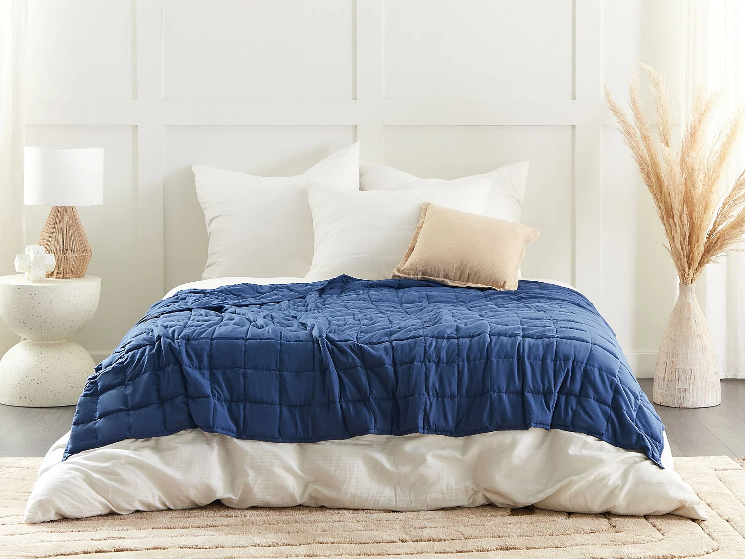 Couverture lestée 9000 NEREID 150 x 200 cm Bleu marine