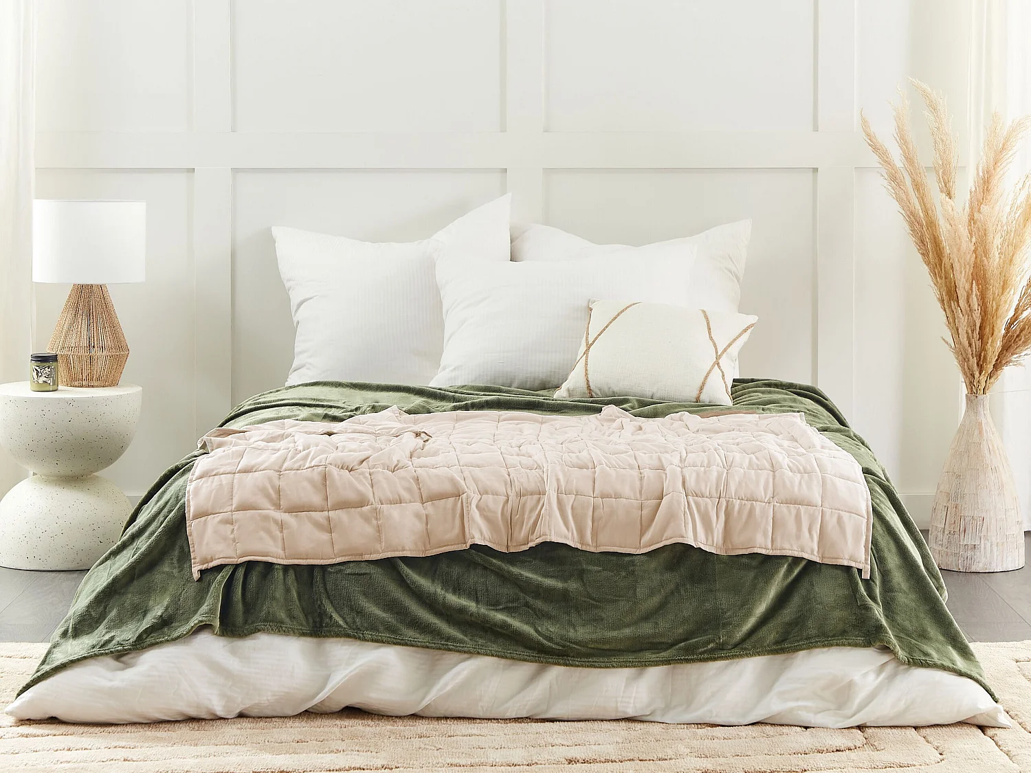 Verzwaringsdeken 4000 NEREID 100 x 150 cm Beige