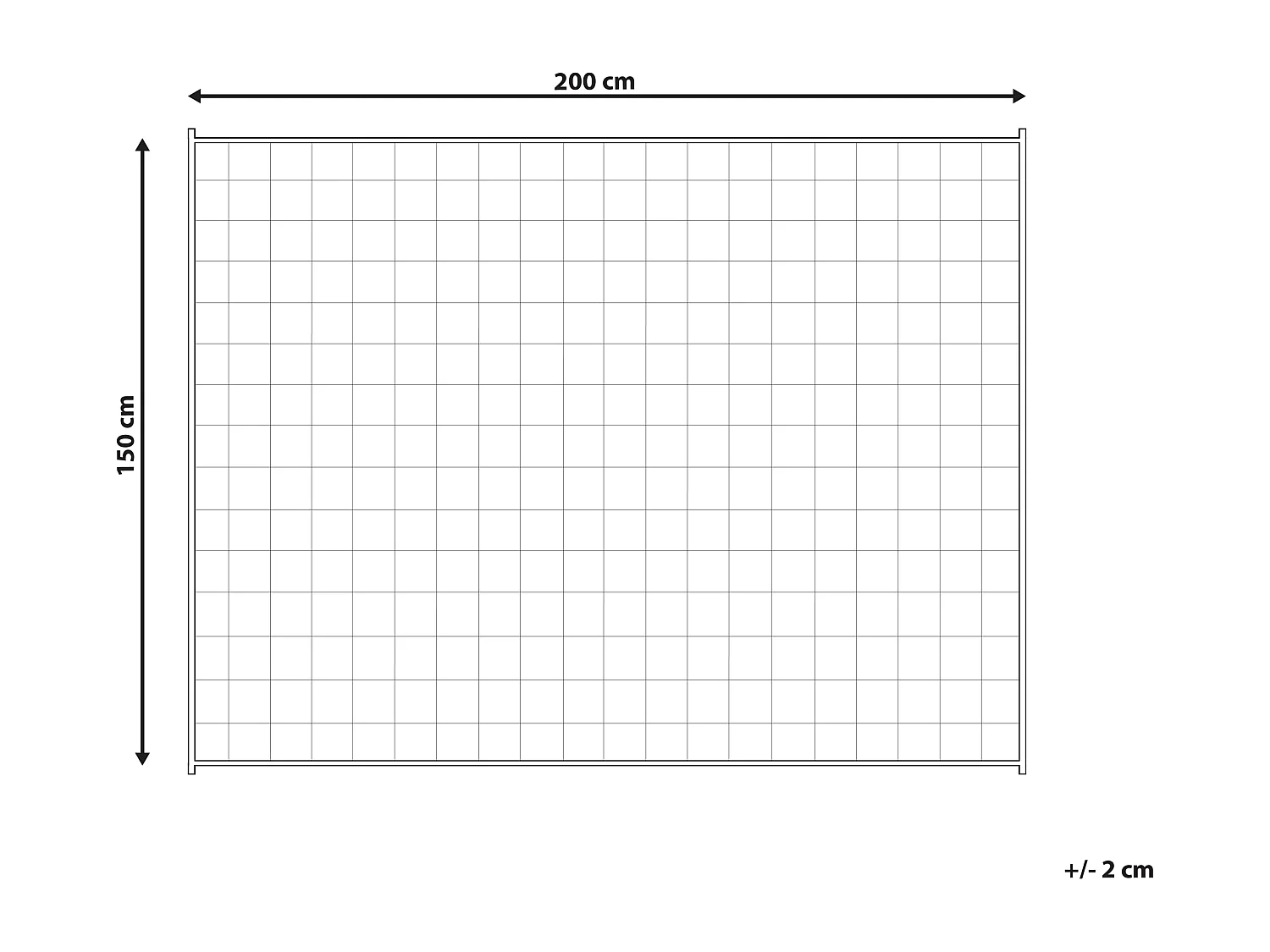 Gewichtsdecke 9000 NEREID 150 x 200 cm Beige