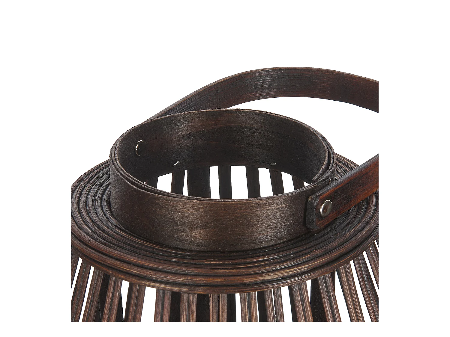 Linterna PANAT Madera 43 cm Marrón oscuro