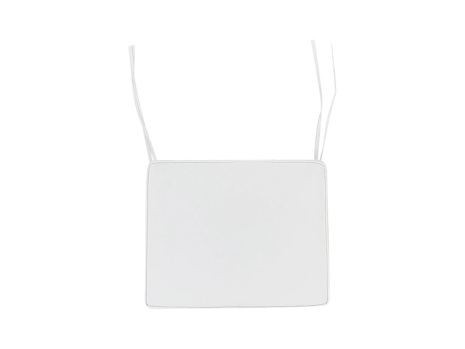 Lot de 6 coussins pour chaises de jardin TOLVE 39 x 31 cm Blanc cassé