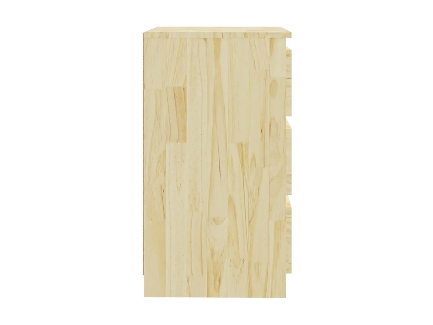 Nachtkastje 60x36x64 cm massief grenenhout