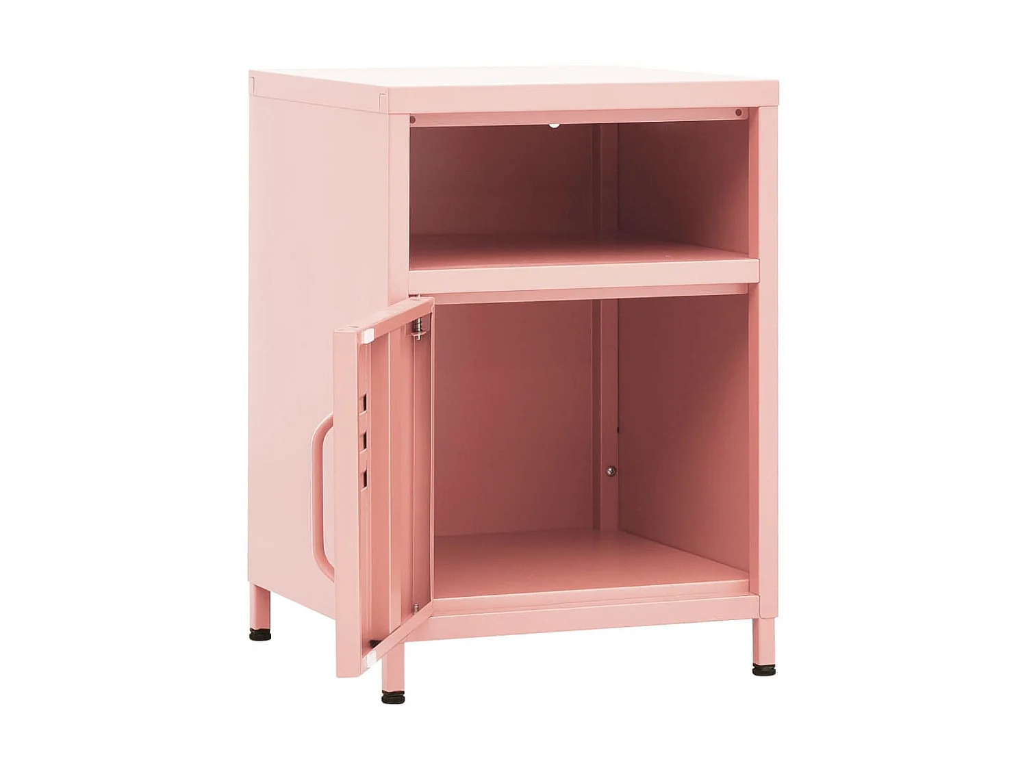 Table de chevet Rose 35x35x51 Acier 2