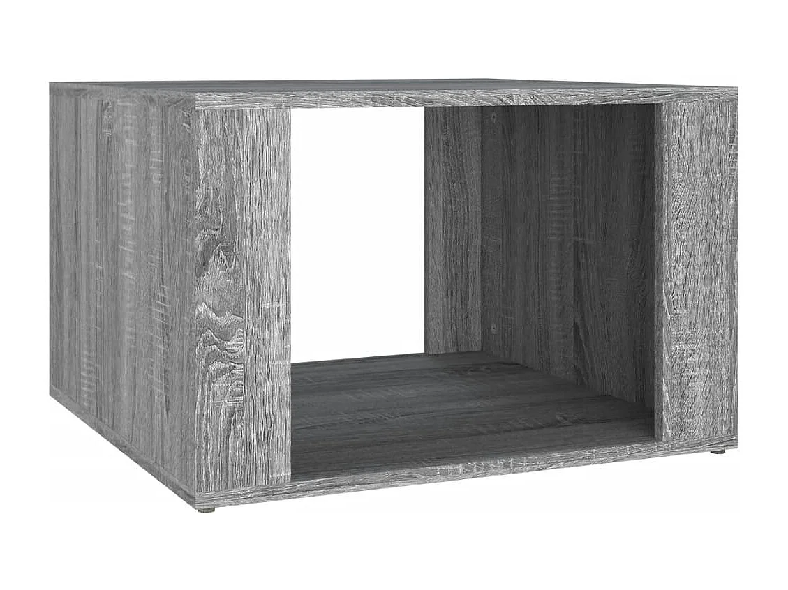 Table de chevet Sonoma gris 57x55x36 Bois d'ingénierie