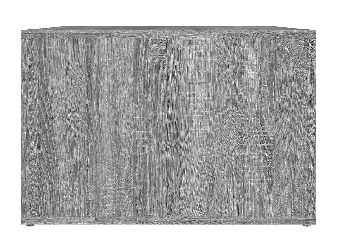 Table de chevet Sonoma gris 57x55x36 Bois d'ingénierie